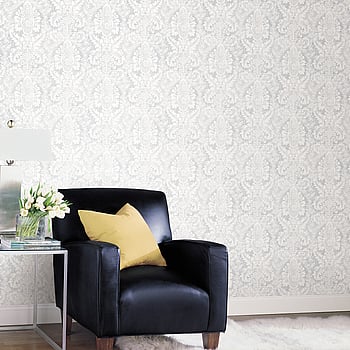 Galerie Wallcoverings Product Code AB42424 - Abby Rose 3 Wallpaper Collection - Grey Colours -  