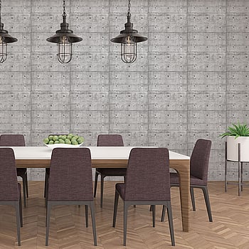 Galerie Wallcoverings Product Code G45370 - Grunge Wallpaper Collection - Grey Colours -  