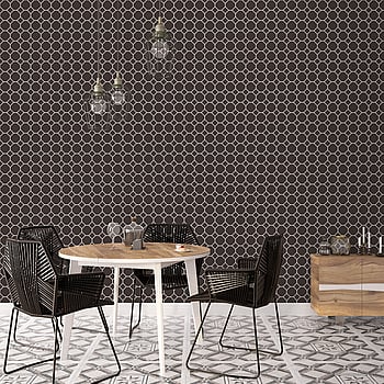 Galerie Wallcoverings Product Code G45404 - Just Kitchens Wallpaper Collection - Black White Colours -  