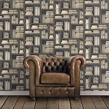 Galerie Wallcoverings Product Code G56153 - Nostalgie Wallpaper Collection - Brown Colours -  