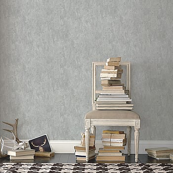 Galerie Wallcoverings Product Code G56178 - Nostalgie Wallpaper Collection - Silver Grey Colours -  