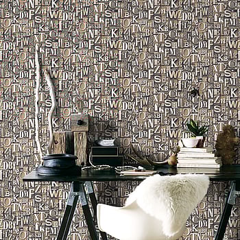 Galerie Wallcoverings Product Code G56205 - Nostalgie Wallpaper Collection - Bronze Brown Colours -  