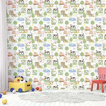 Galerie Wallcoverings Product Code G78377 - Tiny Tots 2 Wallpaper Collection - Primary Colours -  
