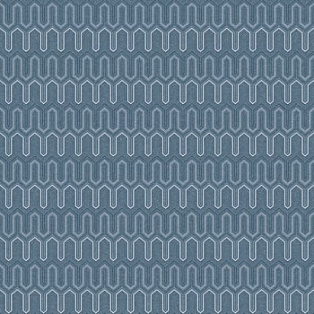 Galerie Wallcoverings Product Code GX37618 - Geometrix Wallpaper Collection - Denim Blues Colours -  