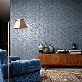 Galerie Wallcoverings Product Code MX88044 - Metallic FX 2 Wallpaper Collection - Blue Colours -  