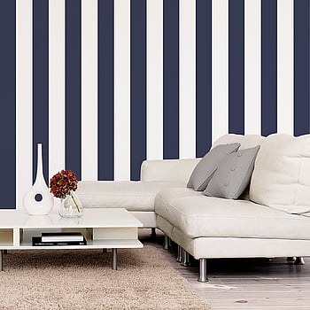 Galerie Wallcoverings Product Code SH34556 - Shades Wallpaper Collection - Navy Colours -  