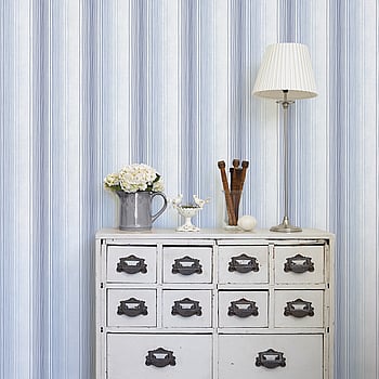 Galerie Wallcoverings Product Code ST36920 - Simply Stripes 3 Wallpaper Collection - Blue Colours -  